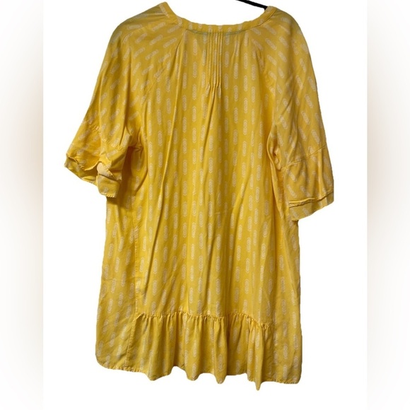 NWOT Matilda Jane Golden Hour Blouse Yellow/White Size M boho, feminine, flowy, - Picture 6 of 10
